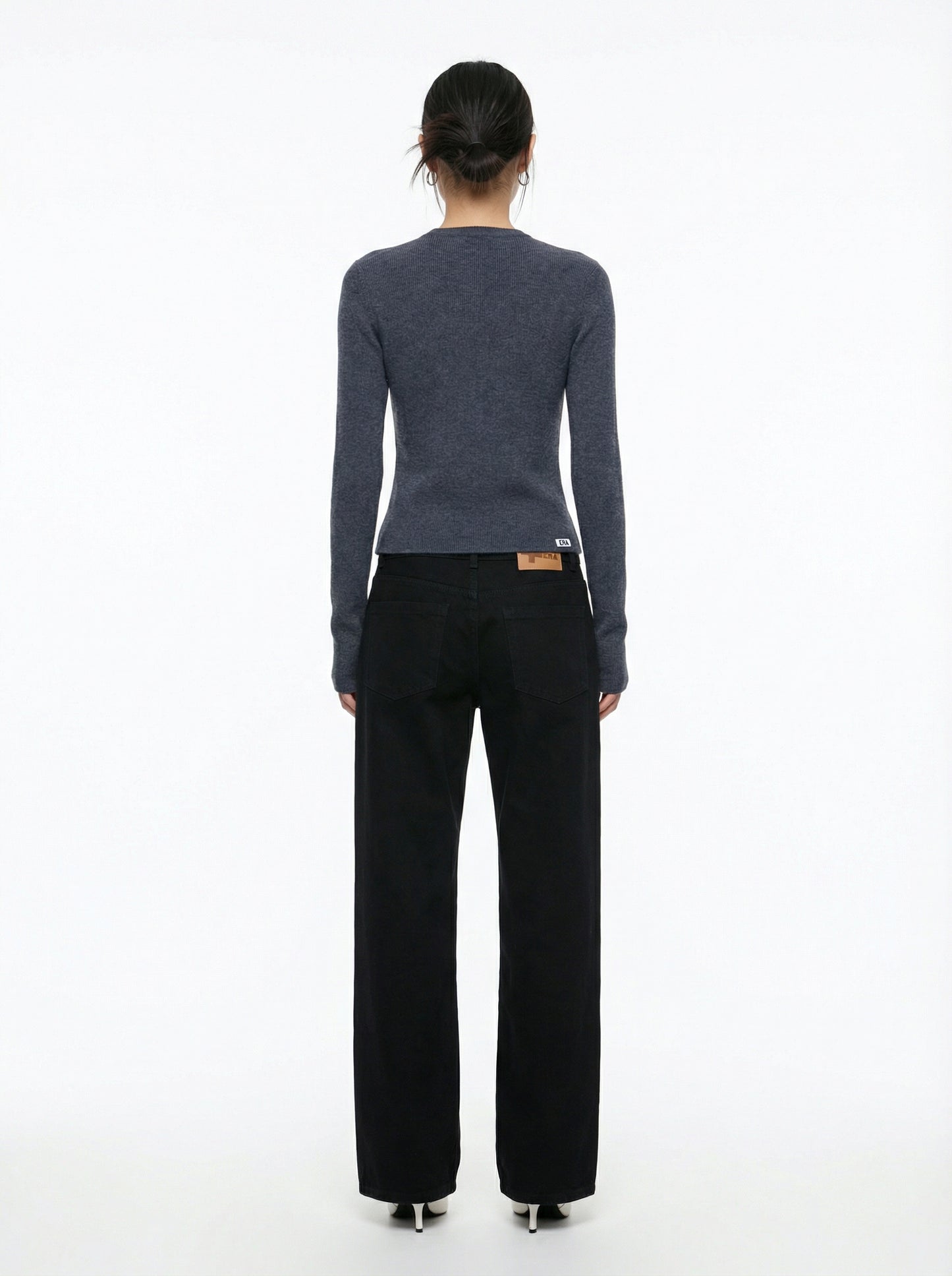 [ERA] Era Straight Fit Denim Pants (Black)