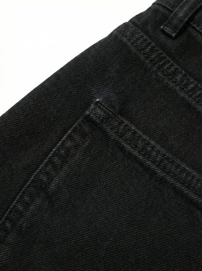 [ERA] Era Straight Fit Denim Pants (Black)