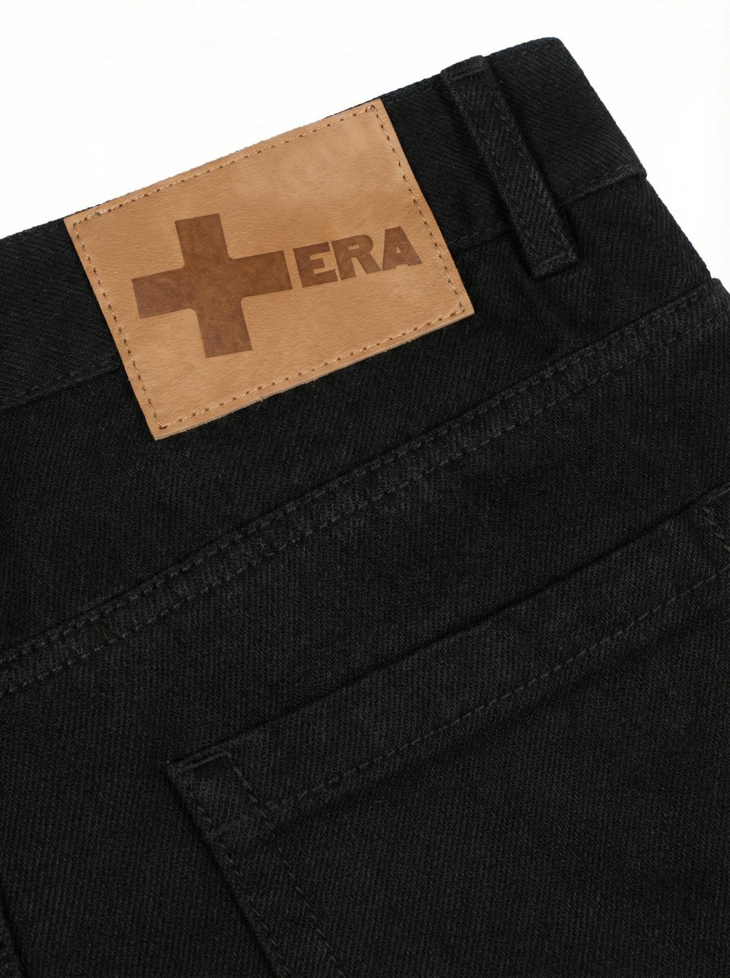 [ERA] Era Straight Fit Denim Pants (Black)