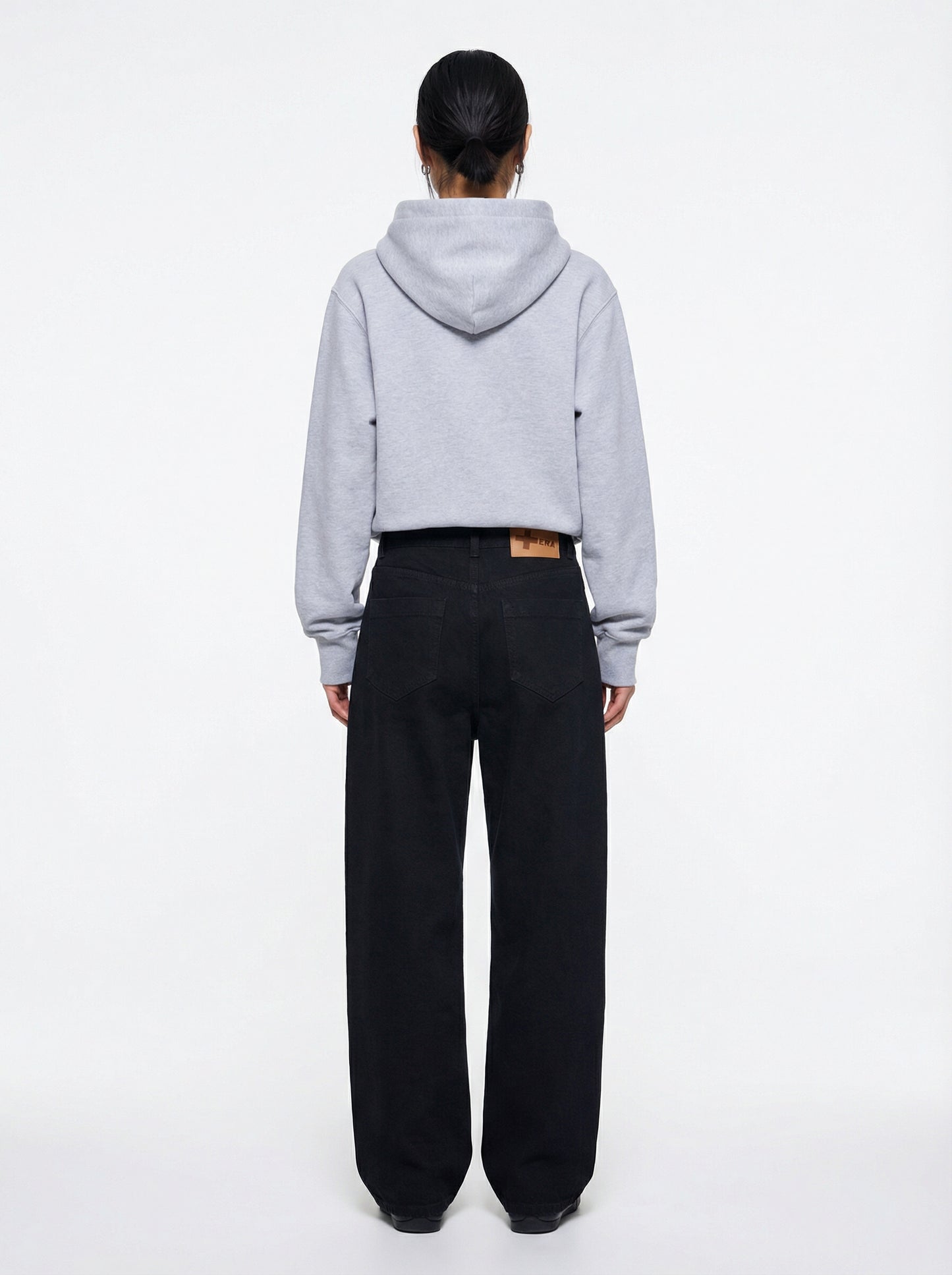 [ERA] ERA Wide Fit Denim Pants (Black)