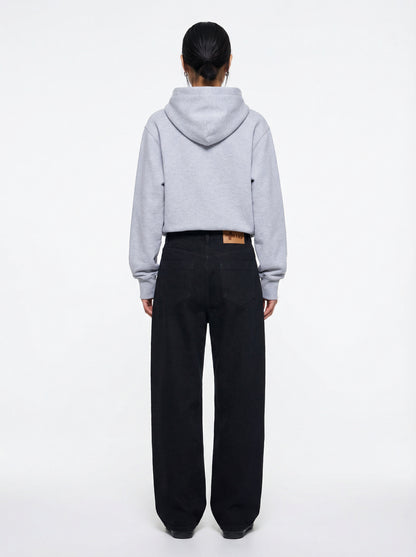 [ERA] ERA Wide Fit Denim Pants (Black)