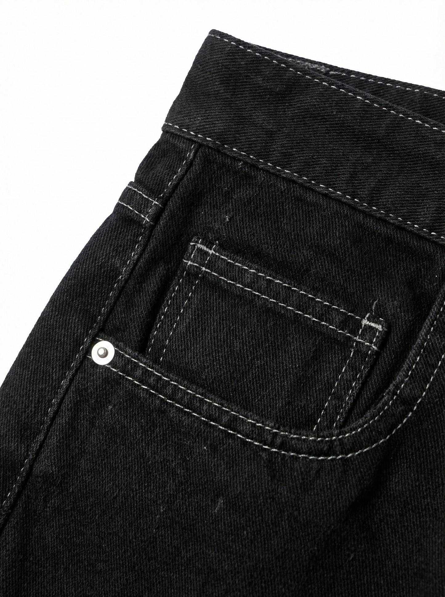[ERA] ERA Wide Fit Denim Pants (Black)